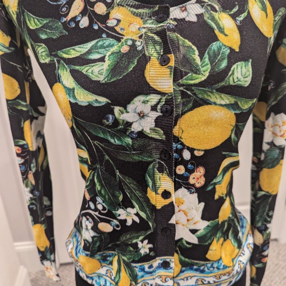 Boston Proper Bright Colorful Cardigan XXS